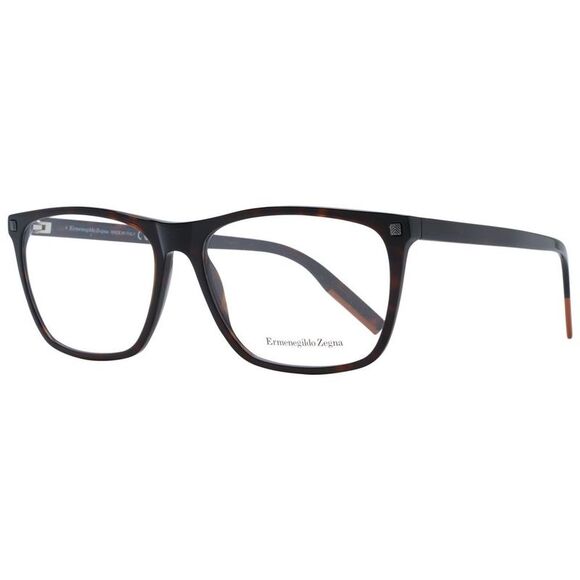 Ermenegildo Zegna Brown Plastic Glasses Men´s (Frames)
